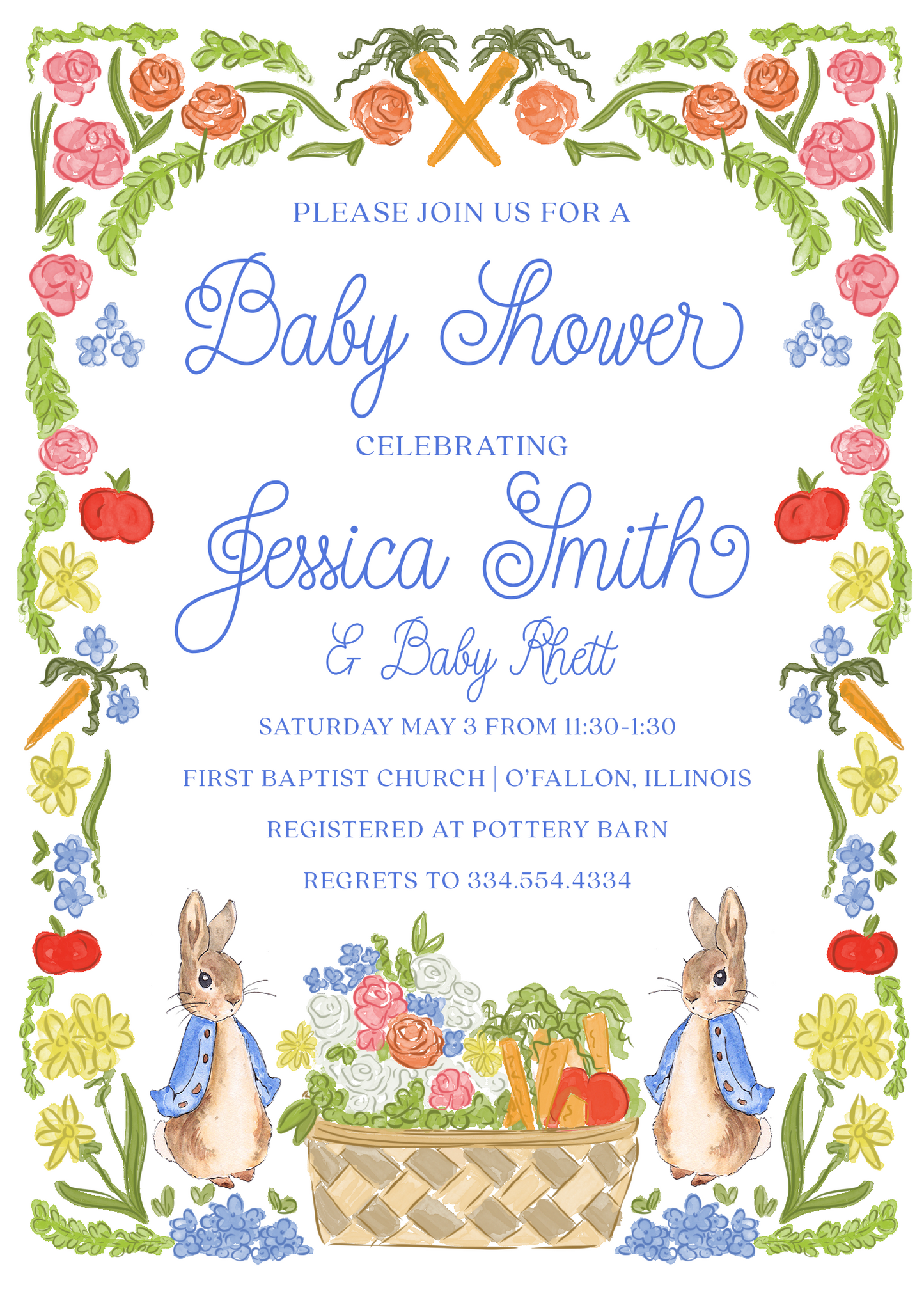 Peter Rabbit Baby Shower I