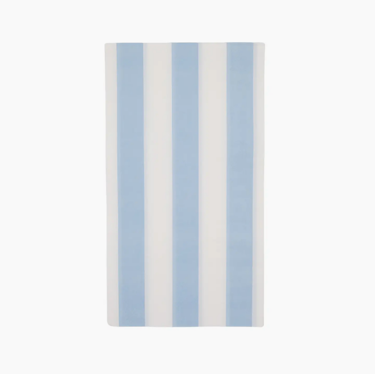 Sky Blue Cabana Stripe Guest Napkins