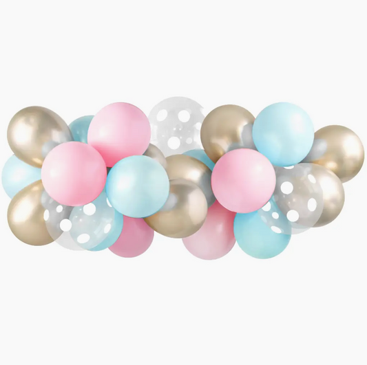 Cotton Candy Balloon Garland