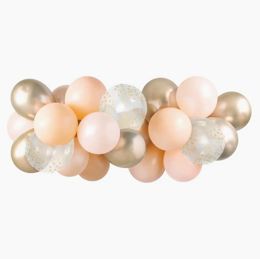 Champagne Balloon Garland