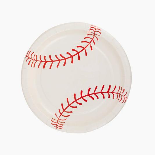 Baseball Paper Plate