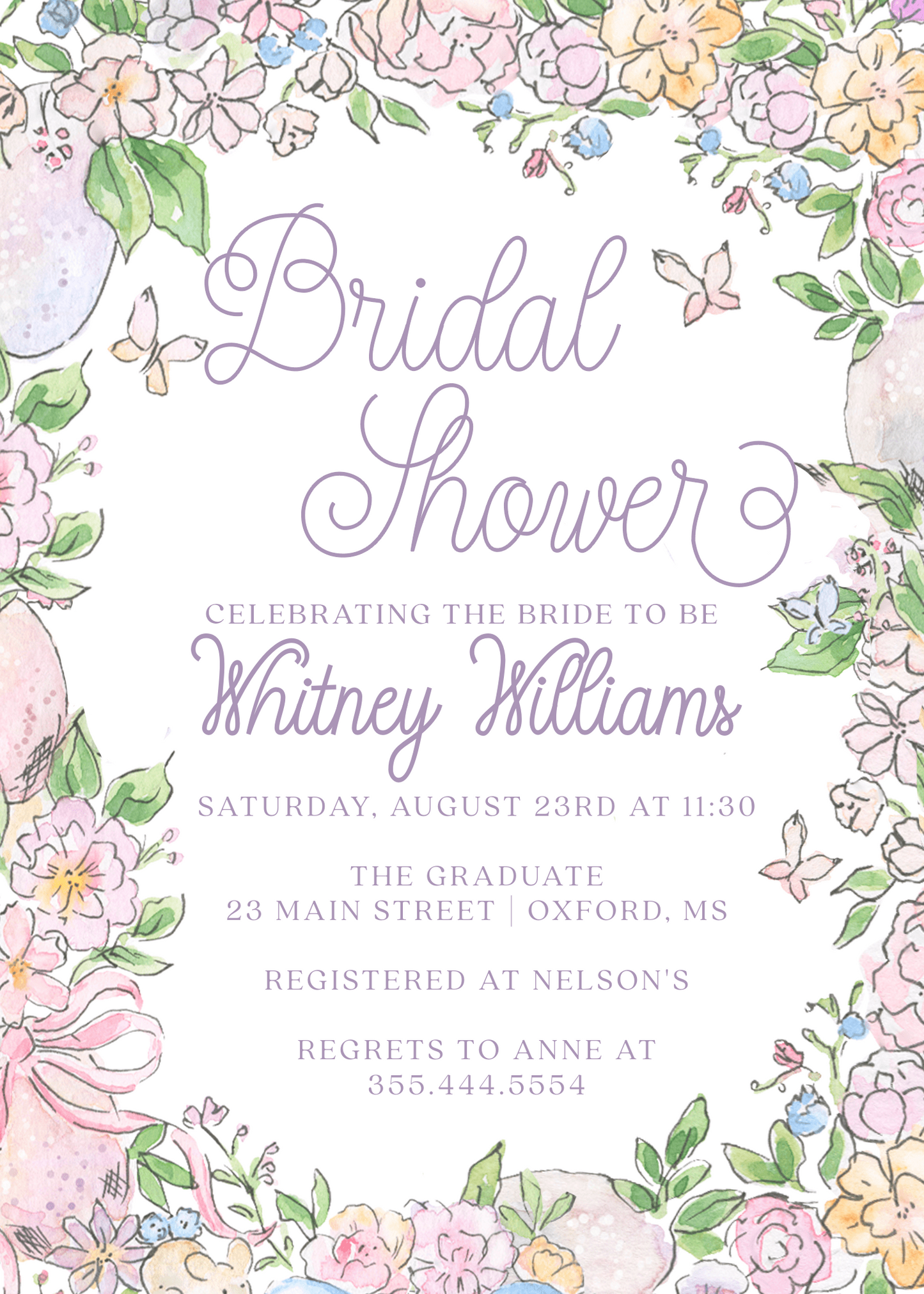 Whimsical Bridal Shower